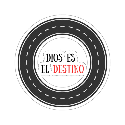 Sticker: “Dios es el Destino”