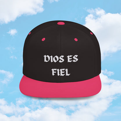 Gorra Snapback “Dios es Fiel”