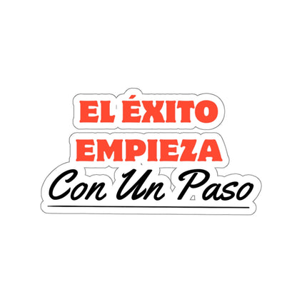 Sticker: “Un Paso al Éxito”