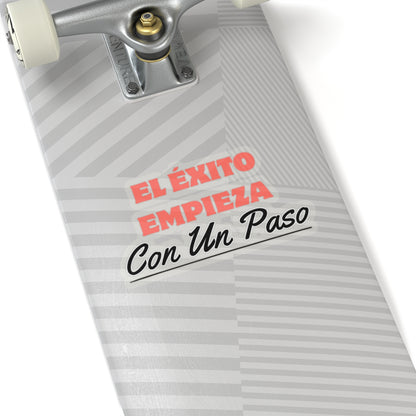 Sticker: “Un Paso al Éxito”