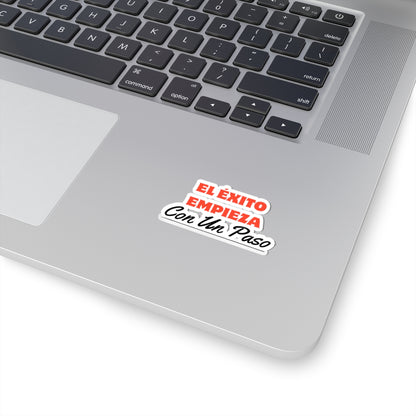 Sticker: “Un Paso al Éxito”