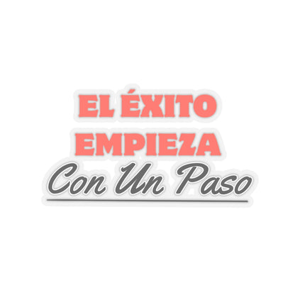 Sticker: “Un Paso al Éxito”