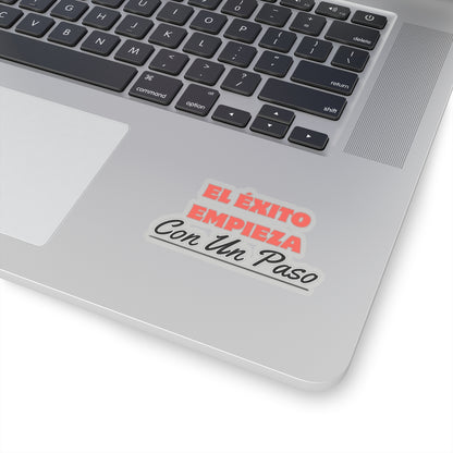 Sticker: “Un Paso al Éxito”