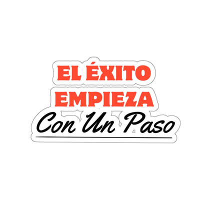 Sticker: “Un Paso al Éxito”